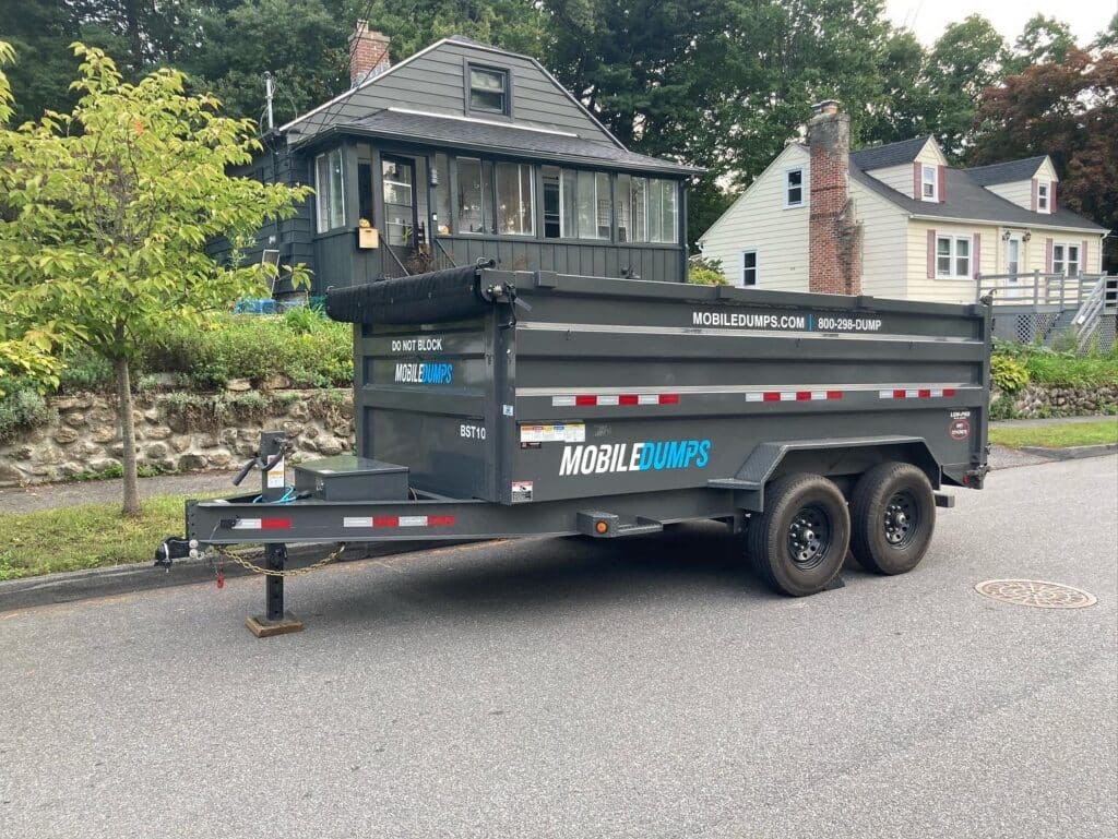 Mobile Dumpster Trailer