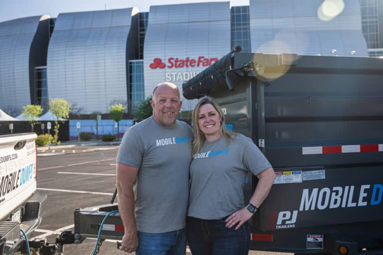 Rodney & Cathy- Owners of Mobiledumps in Phoenix, AZ